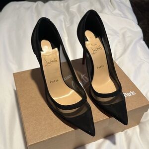 Christian Louboutin Galativi 100 velour